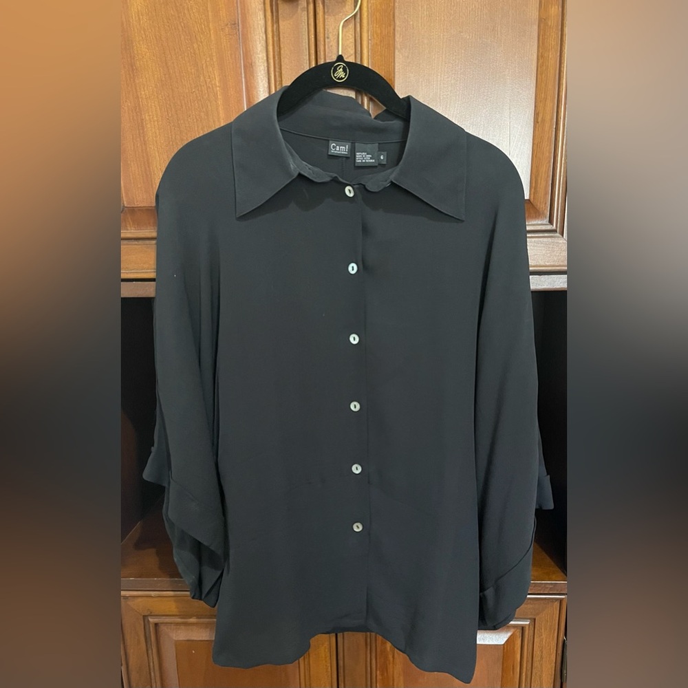 Cami International 100% Silk Blouse